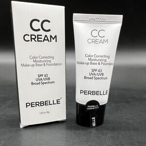 Perbelle CC Cream Color Correcting Moisturizing Base Foundation SPF43 AUTHENTIC